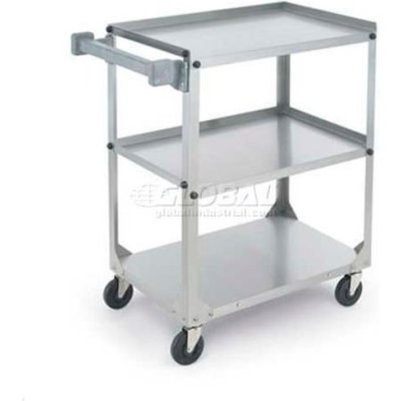 VOLLRATH CO VollrathÂ Knocked-Down Stainless Steel Utility Cart, , 27-1/2X15-1/2X32-5/8, 300 Lb Cap. 97320